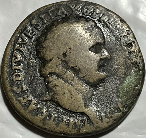Scarce titus roman bronze - scarce,