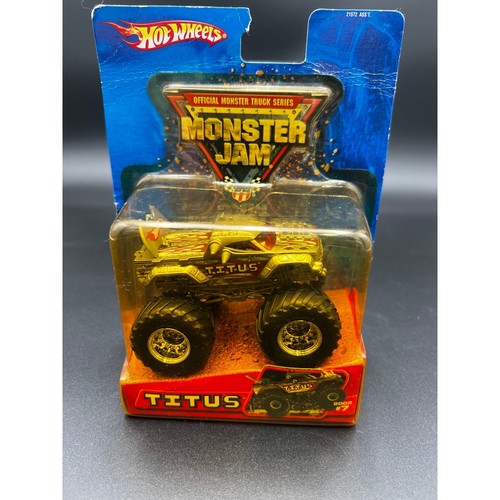 Hot wheels monster jam titus - hot,